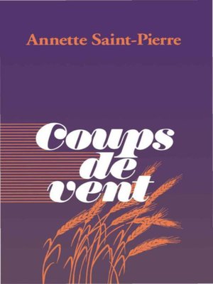 cover image of Coups de vent